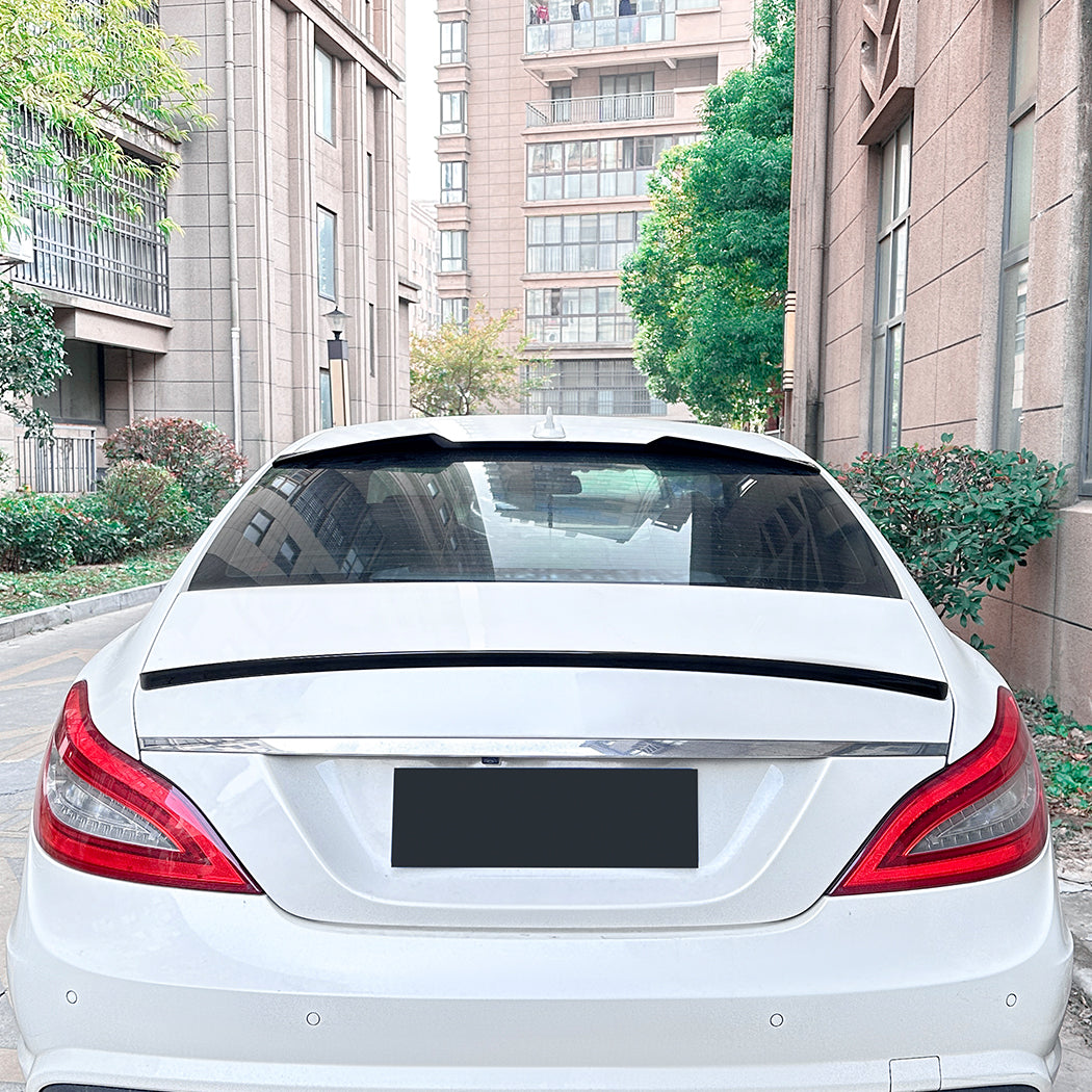 Gloss Black Roof Spoiler for Mercedes Benz C218 CLS 11-18