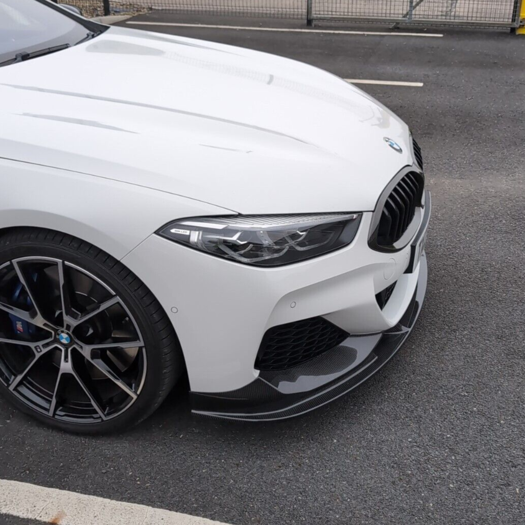 3D Style Pre-preg Carbon Fibre Front Splitter for BMW G14 G15 G16 8 Series 18-Present