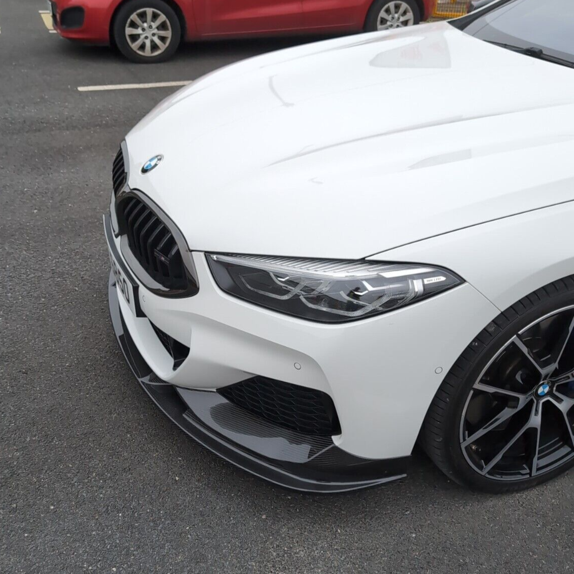 3D Style Pre-preg Carbon Fibre Front Splitter for BMW G14 G15 G16 8 Series 18-Present