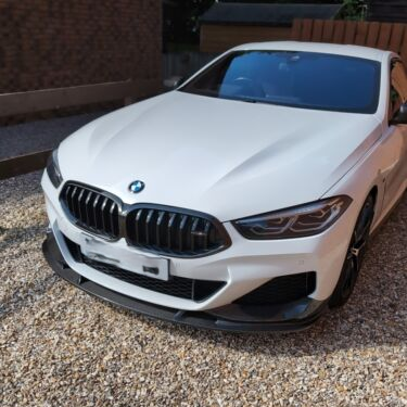 3D Style Pre-preg Carbon Fibre Front Splitter for BMW G14 G15 G16 8 Series 18-Present