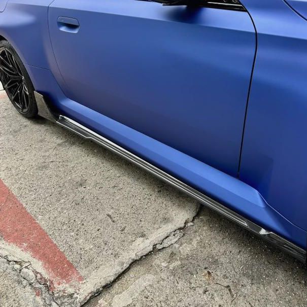 V Style Pre-Preg Carbon Fibre Side Skirts for BMW G87 M2 23-Present