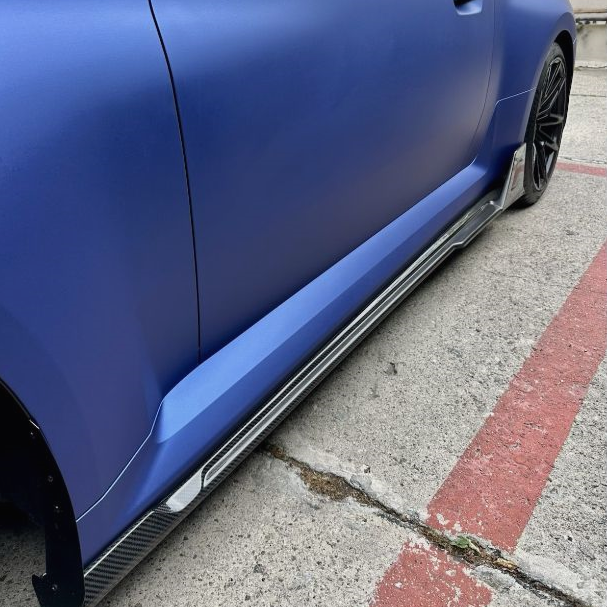V Style Pre-Preg Carbon Fibre Side Skirts for BMW G87 M2 23-Present