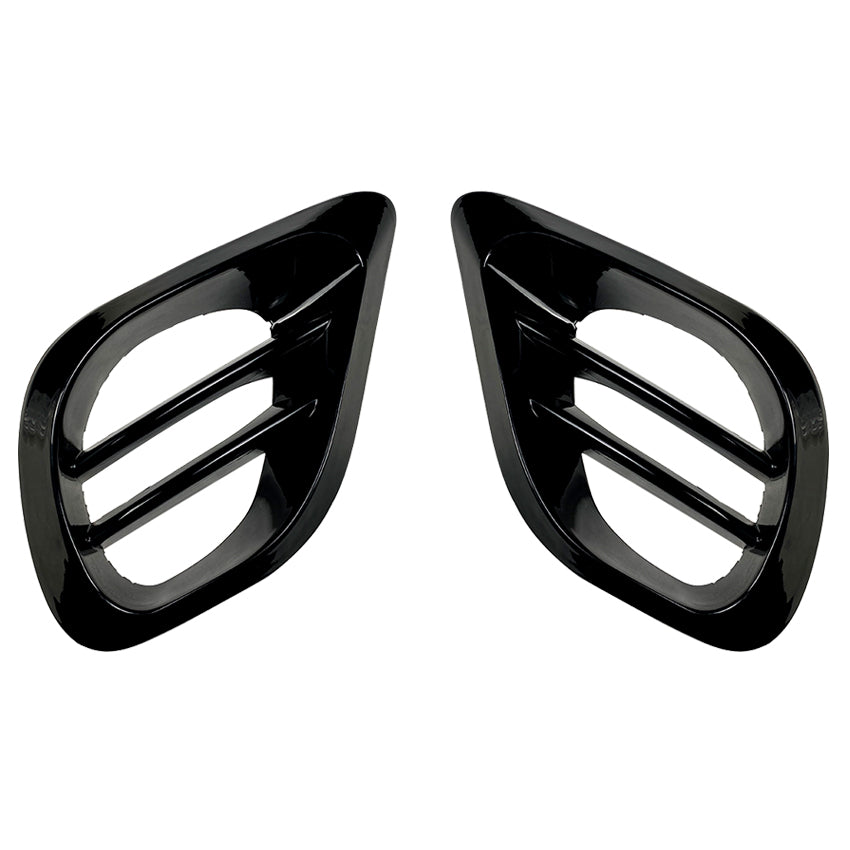 Gloss Black Front Bumper Side Grille for Mercedes Benz W213 C238 E Class AMG 21-23 - Carbon Factory