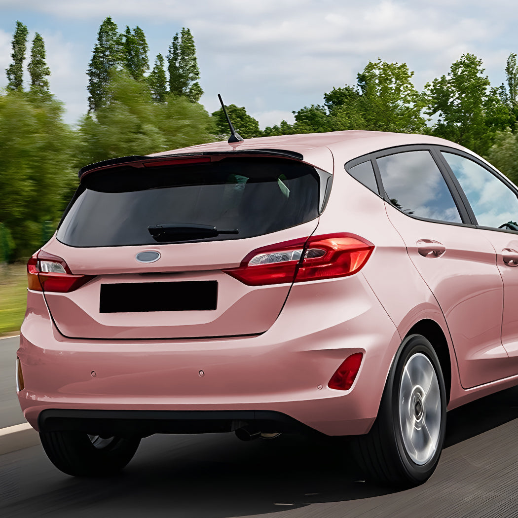 Gloss Black Roof Spoiler for Ford Fiesta B479 MK8 18-23