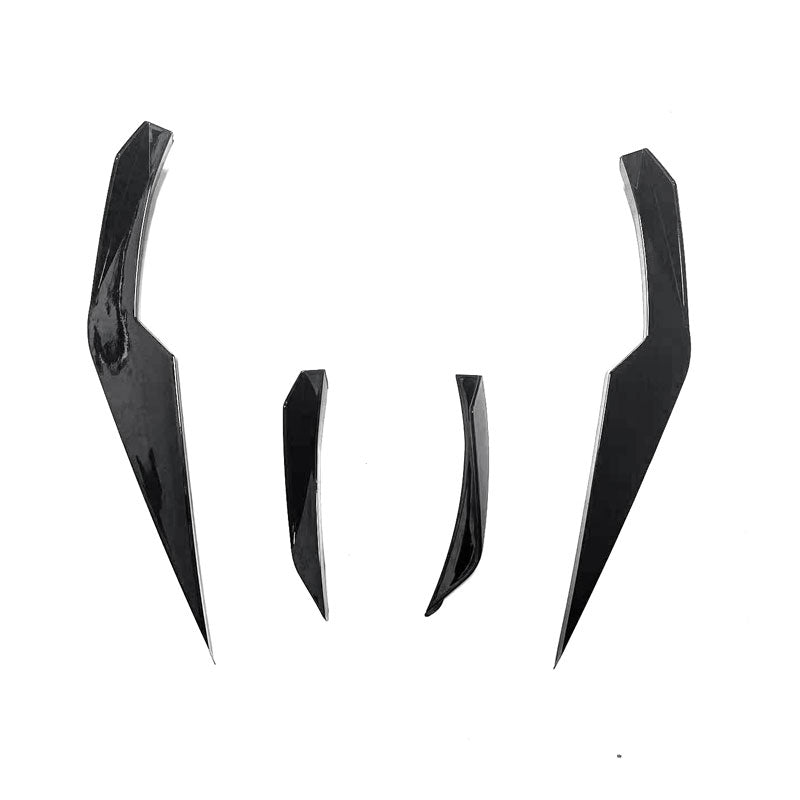 MP Style Gloss Black Front Canards for BMW G80 M3 G82 G83 M4 21-Present