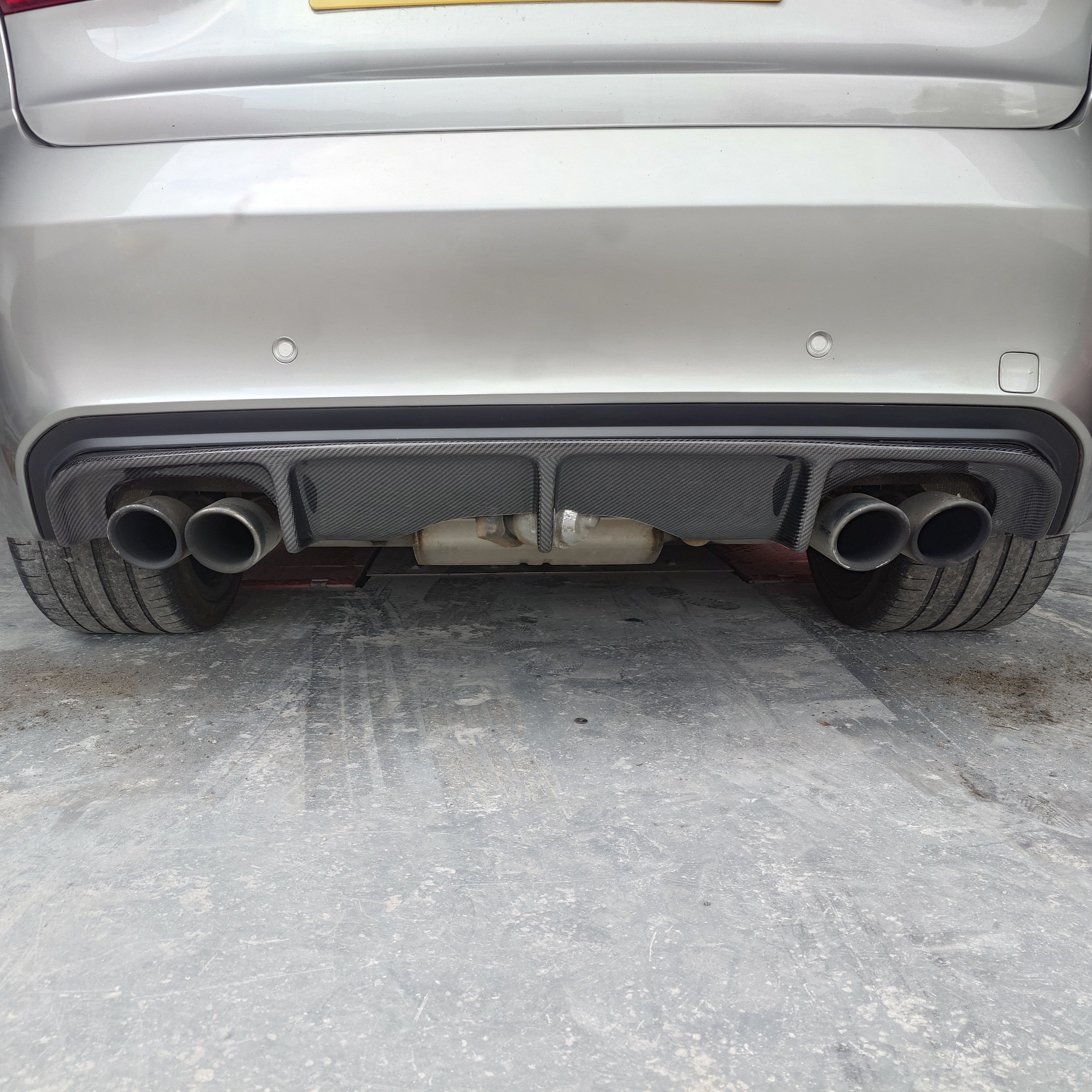 RK Style Carbon Fibre Rear Diffuser for BMW F85 X5M F86 X6M 16-Present - Carbon Factory