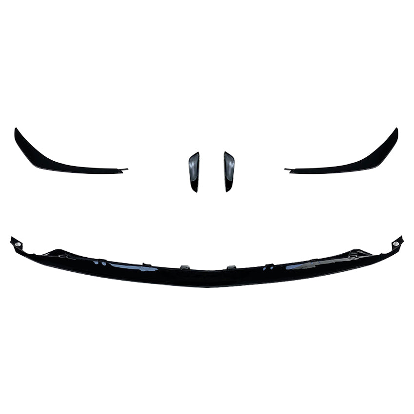 Gloss Black Front Canards for Mercedes Benz H247 GLA 20-Present