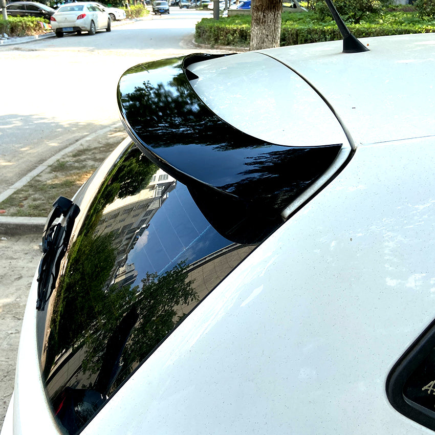 WR Style Gloss Black Roof Spoiler for VW Polo MK5 6R 6C Standard model 10-17