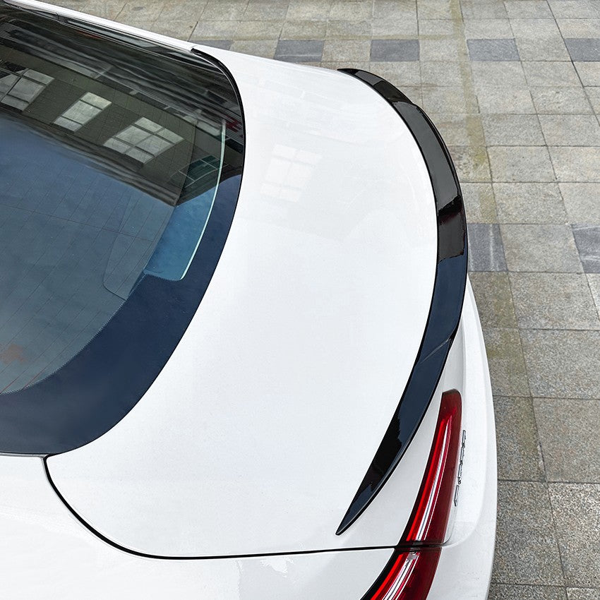 Brabus Style Gloss Black Boot Spoiler for Mercedes Benz C238 E Class Coupe 16-23 - Carbon Factory