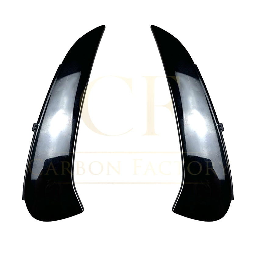 Style C Gloss Black Rear Bumper Trims for Mercedes Benz W206 C Class 22-Present (replacement) - Carbon Factory
