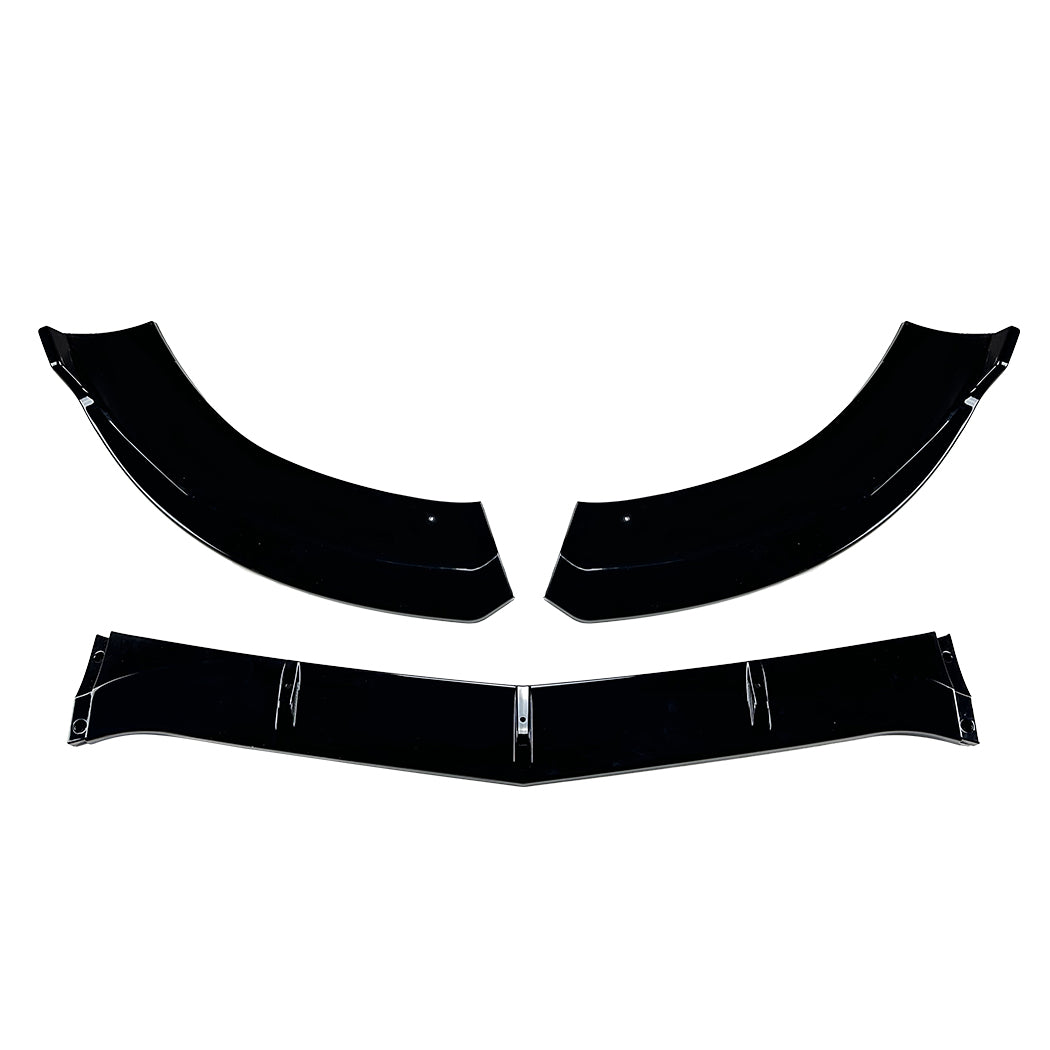A Style Gloss Black Front Splitter for Mercedes Benz C218 CLS 15-18
