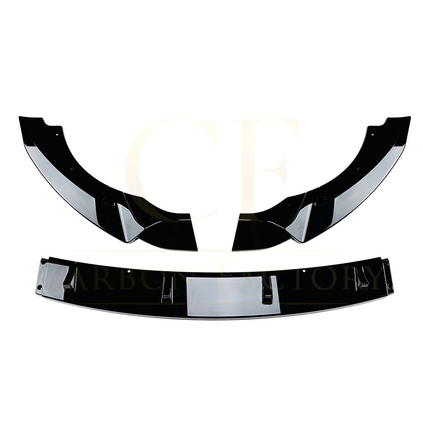 AMG Style Gloss Black Front Splitter for Mercedes Benz W176 A Class 13-15 - Carbon Factory