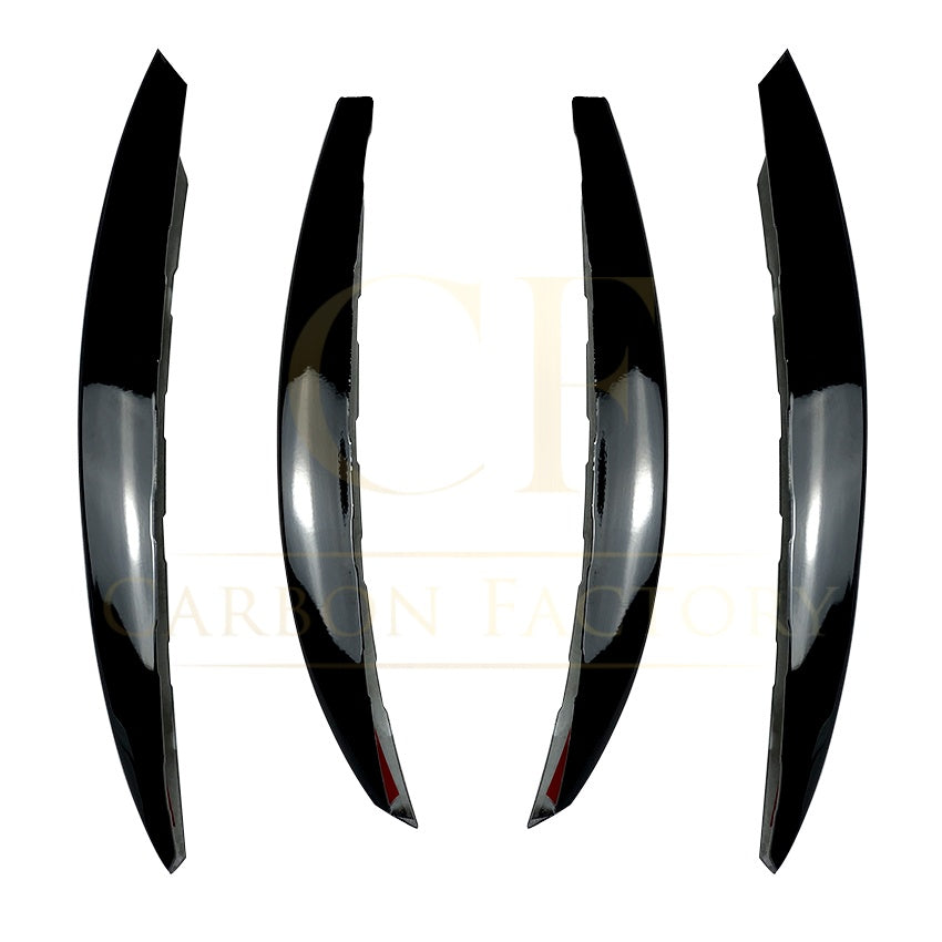 Gloss Black Front Grille Trims for Mercedes Benz W206 C Class 22-Present - Carbon Factory