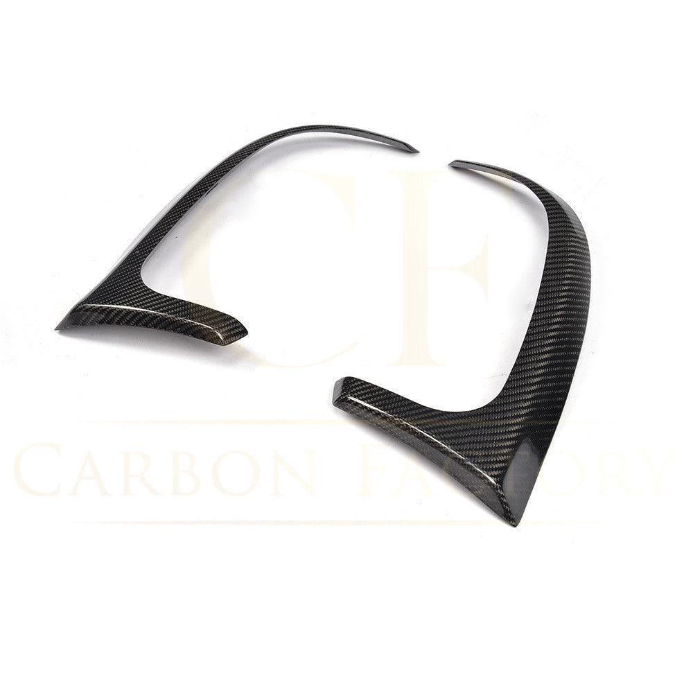 2PCS/SET Rear Bumper Vents Exterior Trims for Mercedes A-Tlass W176 A45 AMG 14-15-Carbon Factory