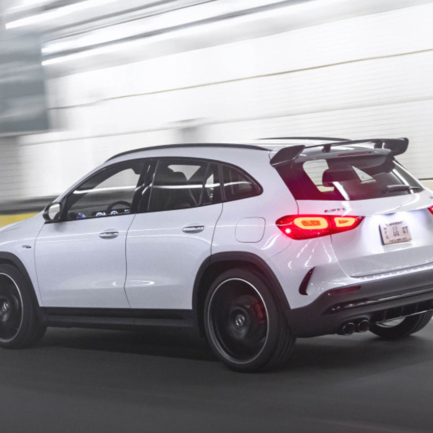 A Style Gloss Black Roof Spoiler for Mercedes Benz X156 GLA 13-19