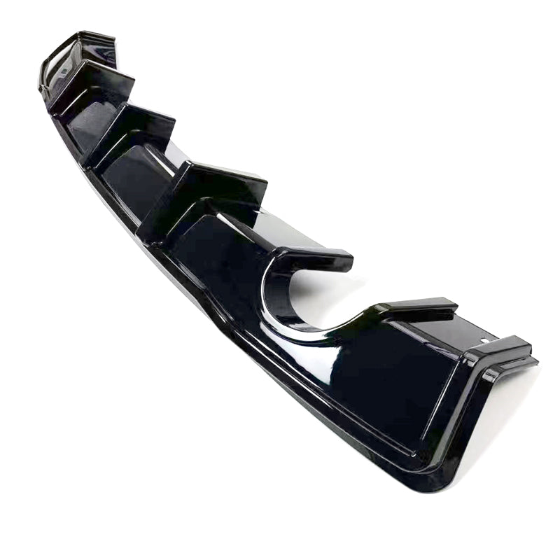 Gloss Black Rear Diffuser Single Exhaust for BMW F30 F31 3 Series Standard model 12-19