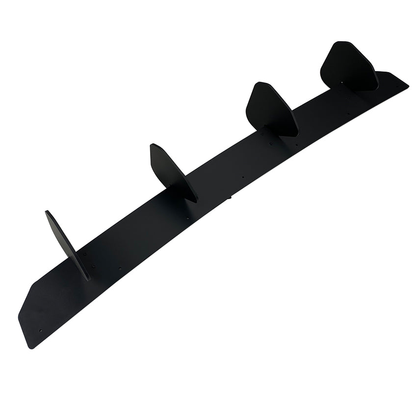 V Style Gloss Black Rear Diffuser for VW Golf MK8 GTI & R 20-23