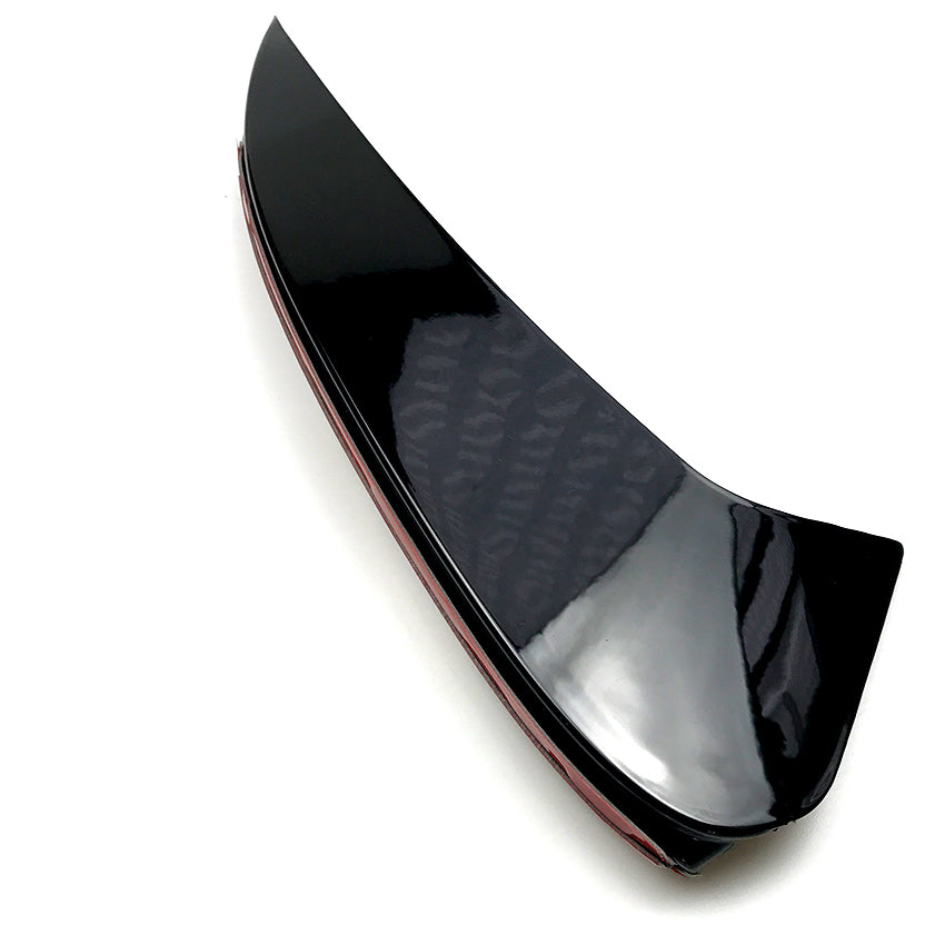 Gloss Black Rear Canards for Mercedes Benz C257 CLS 19-23