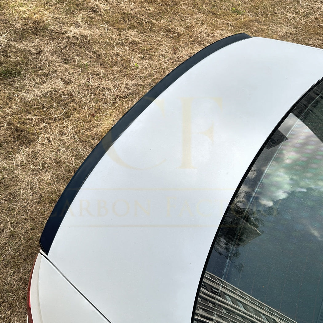 OEM Style Gloss Black Boot Spoiler for Audi A4 S4 B9 B9.5 15-25 - Carbon Factory
