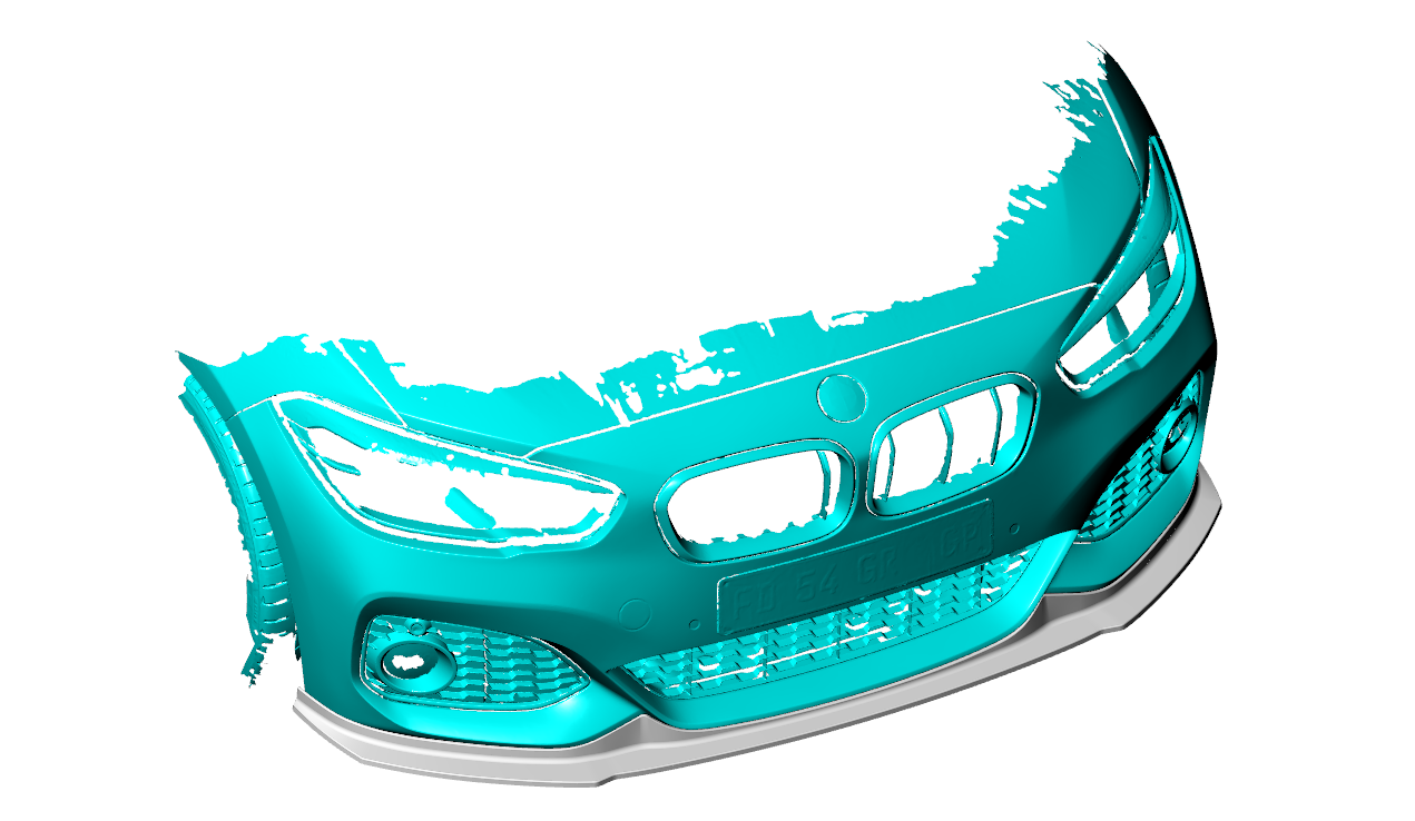 MP Style Carbon Fibre Front Splitter for BMW F20 1 Series M Sport Saloon model 19-20 - Carbon Factory