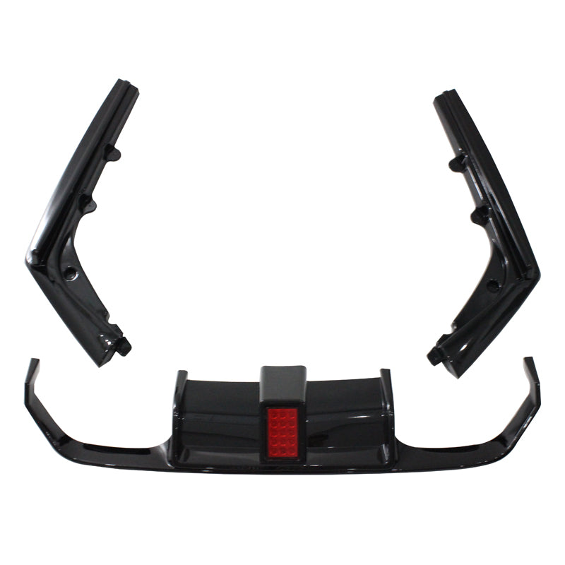 LED Style Gloss Black Rear Diffuser for BMW F80 M3 F82 F83 M4 14-20