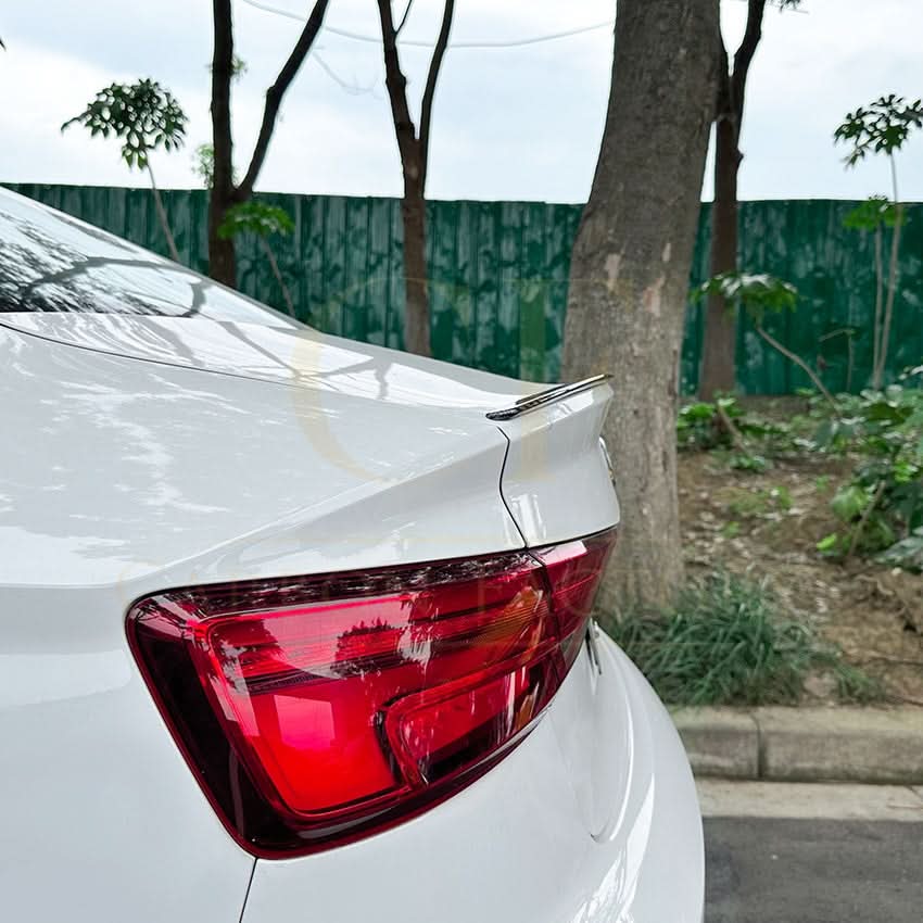P Style Gloss Black Boot Spoiler for Audi A3 8V S3 RS3 Saloon 13-20 - Carbon Factory