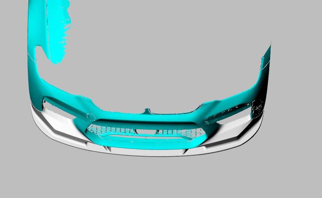 3D Style Carbon Fibre Front Splitter for BMW F90 M5 Pre-LCI 17-20 - Carbon Factory