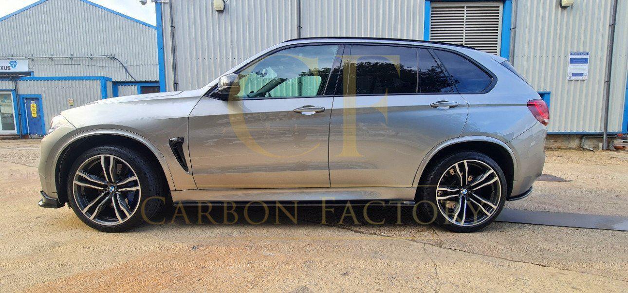 3D Style Carbon Fibre Side Skirts for BMW F15 X5 F16 F85 X5M F86 X6M 13-18-Carbon Factory