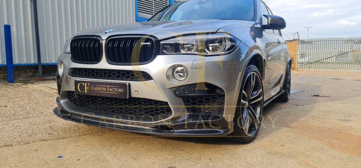 3D Style Carbon Fibre Side Skirts for BMW F15 X5 F16 F85 X5M F86 X6M 13-18-Carbon Factory