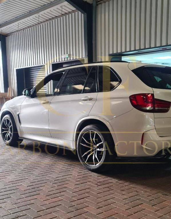 3D Style Carbon Fibre Side Skirts for BMW F15 X5 F16 F85 X5M F86 X6M 13-18-Carbon Factory