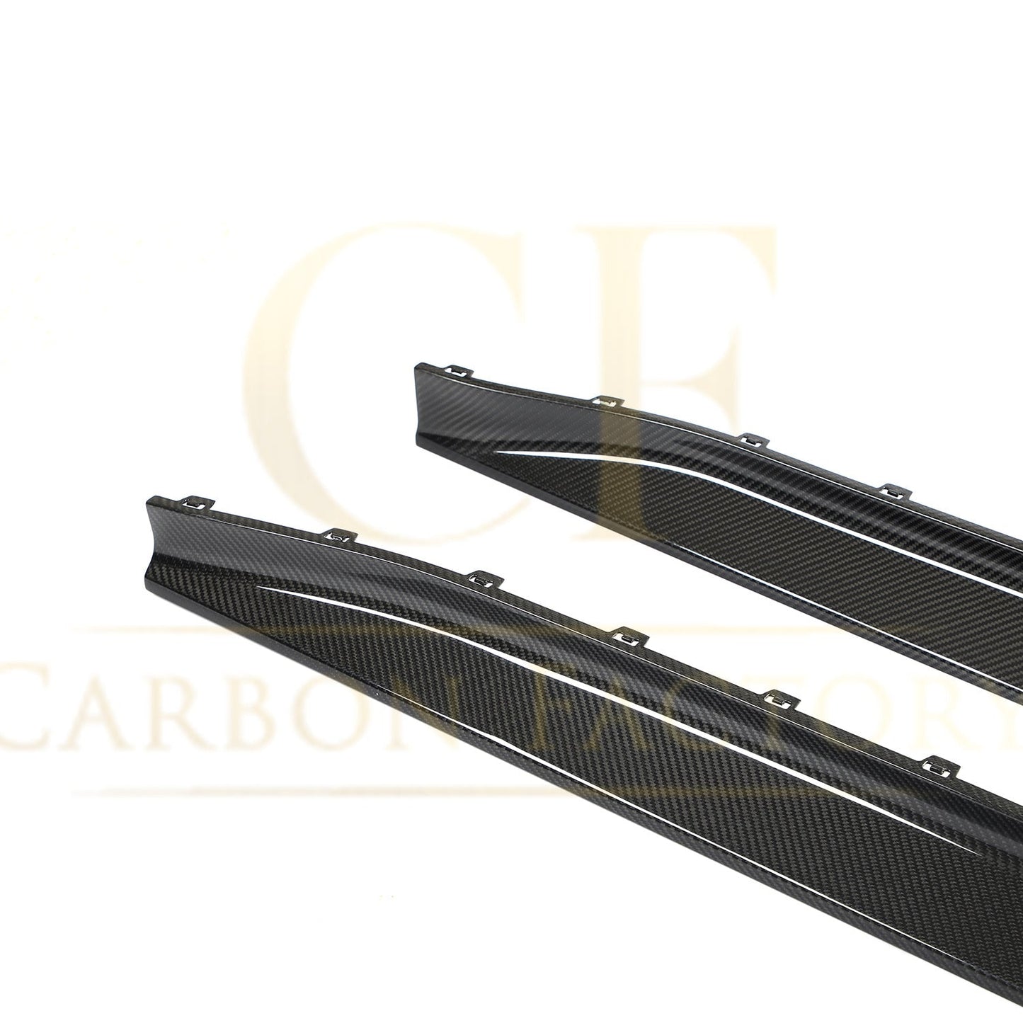 3D Style Carbon Fibre Side Skirts for BMW G80 M3 21-Present - Carbon Factory