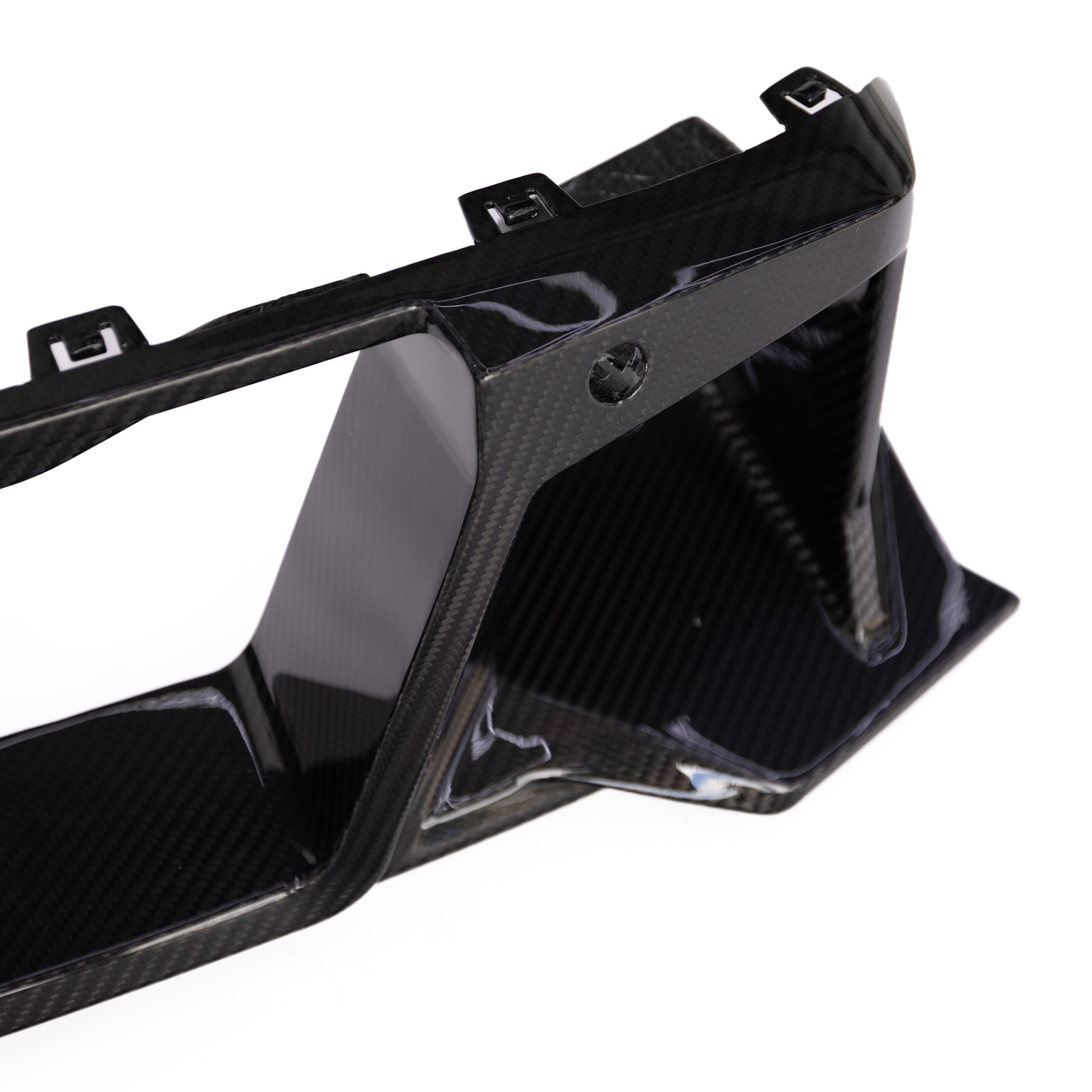 CF Style Pre-Preg Carbon Fibre Front Bumper Trim for BMW G87 M2 23-Present