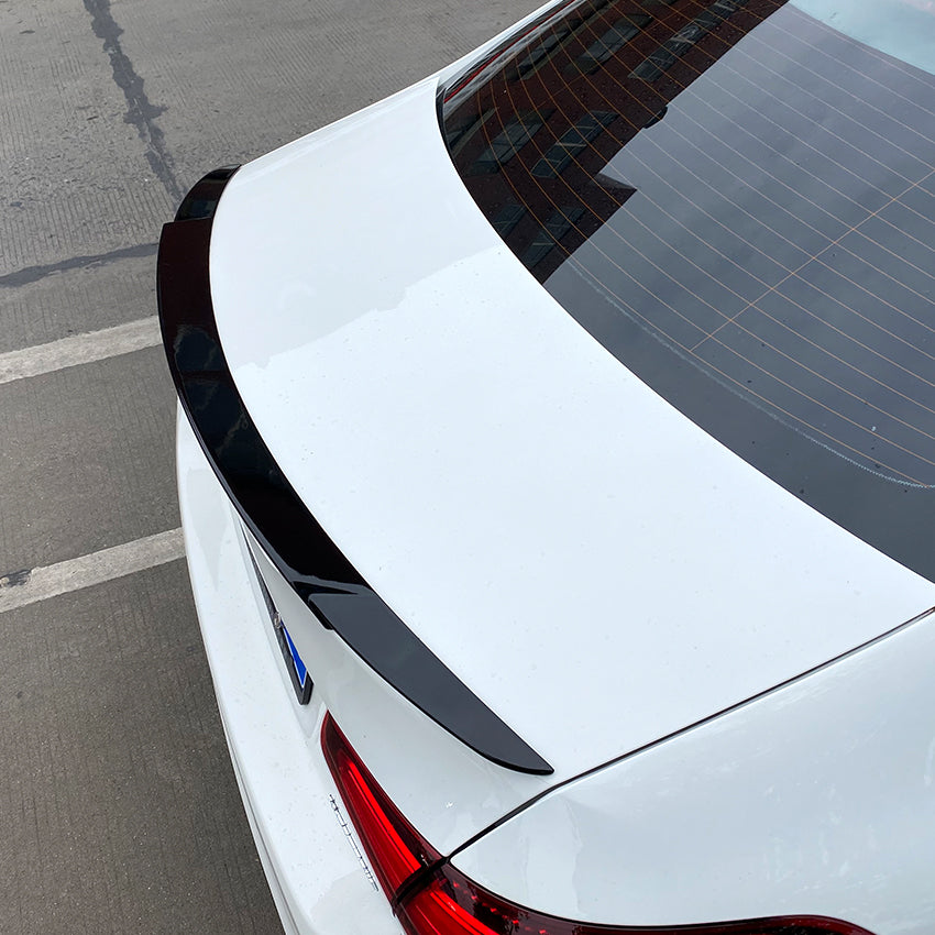 Brabus Style Gloss Black Boot Spoiler for Mercedes Benz W177 A Class Saloon 18-25 - Carbon Factory