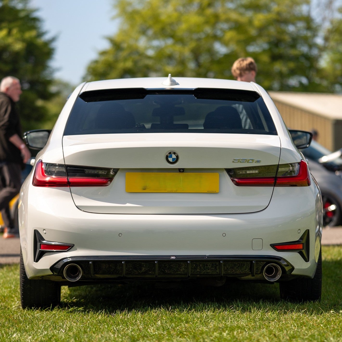 Gloss Black Roof Spoiler for BMW G20 3 Series G80 M3 19-Present - Carbon Factory