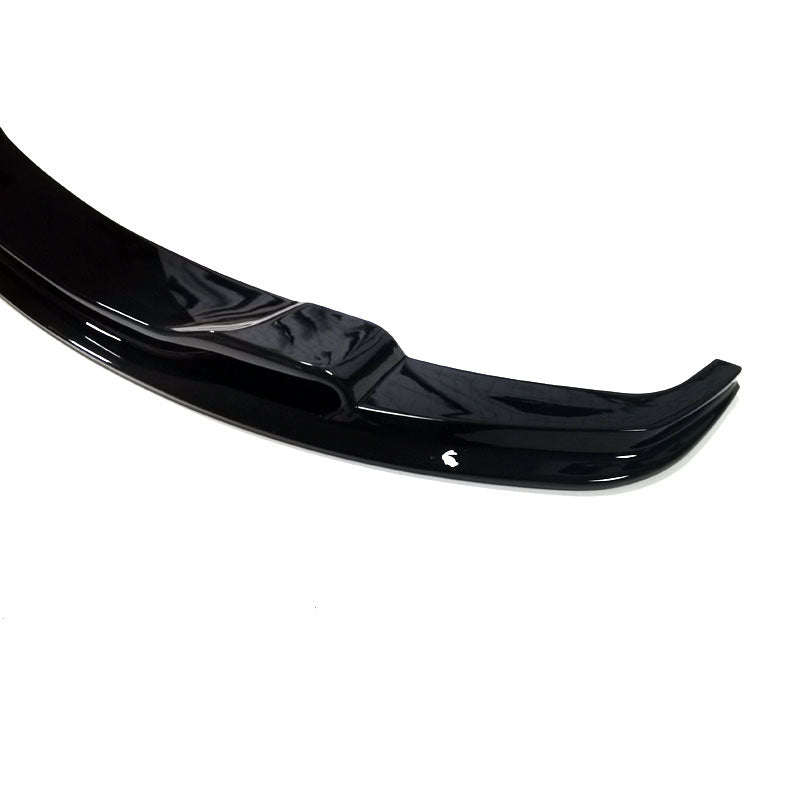 V Style Gloss Black Front Splitter for BMW F30 F31 3 Series M Sport 12-19