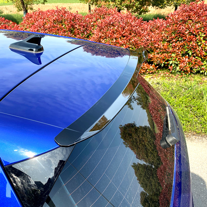 V Style Gloss Black Spoiler for VW Golf MK8 MK8.5 Standard model 20-26
