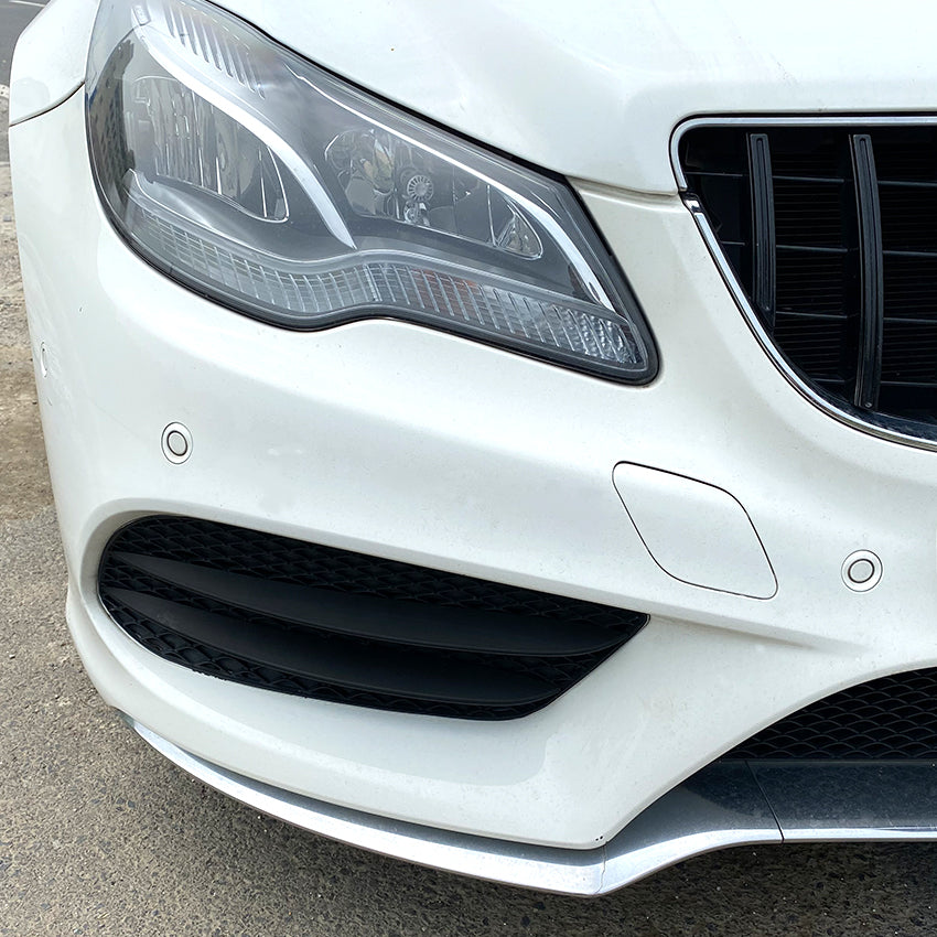 Gloss Black Front Bumper Grille for Mercedes Benz C207 E Class Coupe AMG 13-17 - Carbon Factory