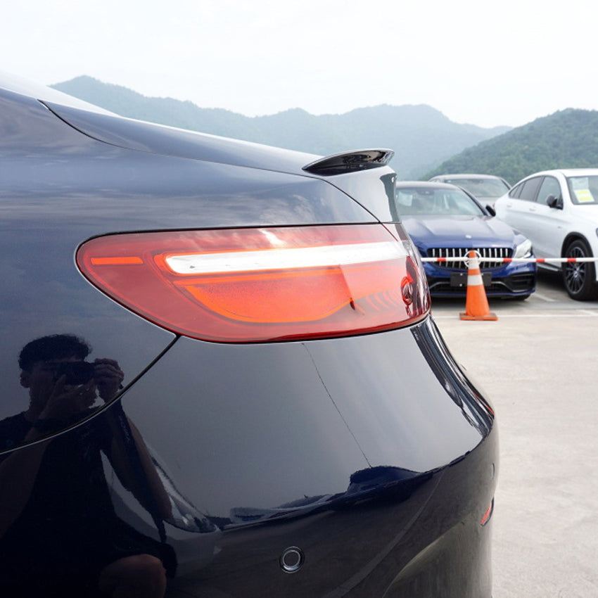 AMG Style Gloss Black Boot Spoiler for Mercedes Benz C238 E Class Coupe 16-23 - Carbon Factory