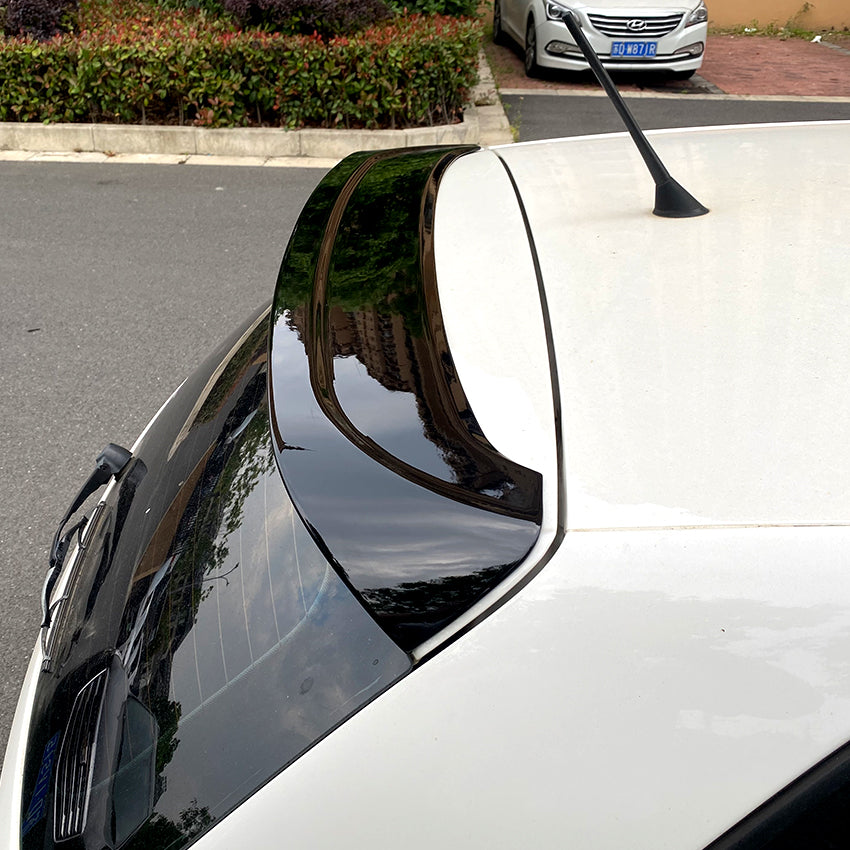 GT Style Gloss Black Roof Spoiler for VW Polo MK5 6R 6C Standard model 10-17