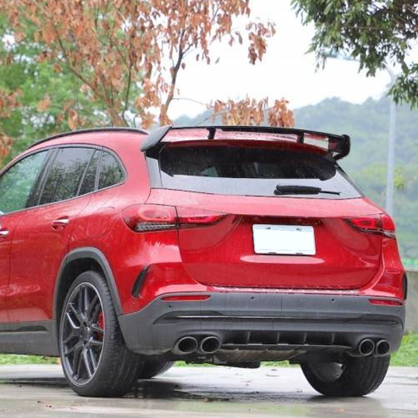 Gloss Black Rear Diffuser Extension for Mercedes Benz H247 GLA 20-Present