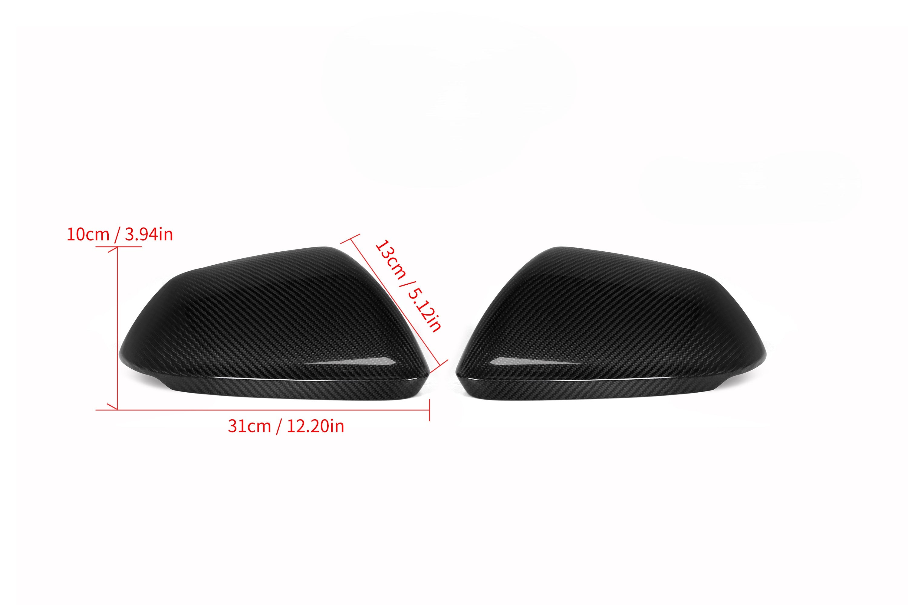 Pre-Preg Carbon Fibre Mirror Covers for Lamborghini Urus 18-Present - Carbon Factory