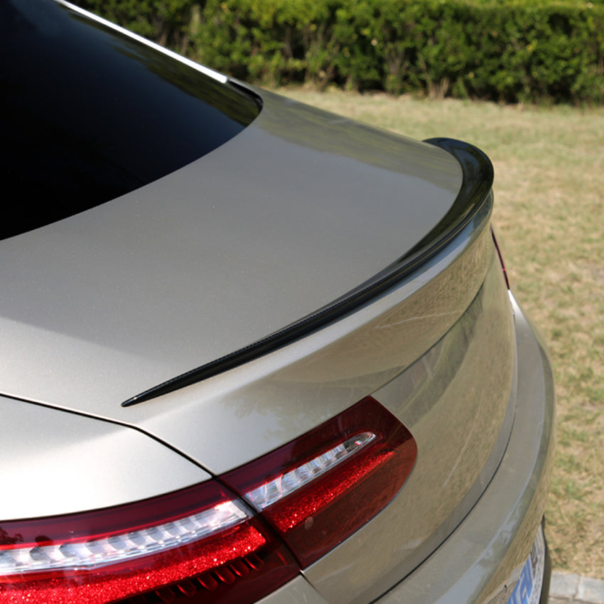AMG Style Gloss Black Boot Spoiler for Mercedes Benz C238 E Class Coupe 16-23 - Carbon Factory