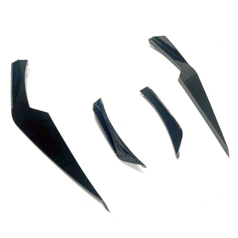 MP Style Gloss Black Front Canards for BMW G80 M3 G82 G83 M4 21-Present