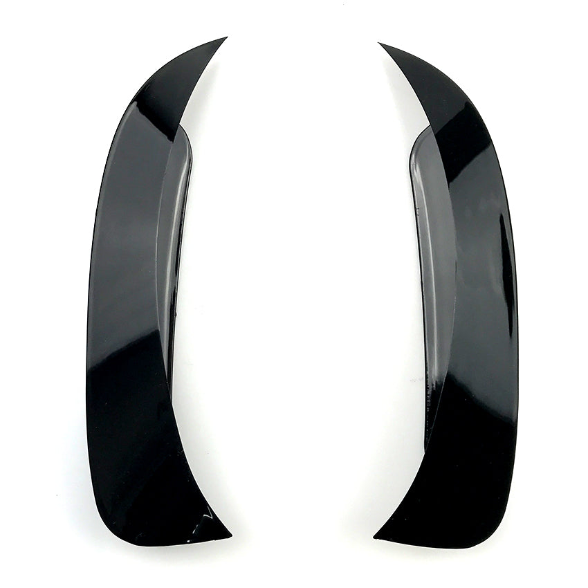 Gloss Black Rear Canards for Mercedes Benz X156 GLA 13-19