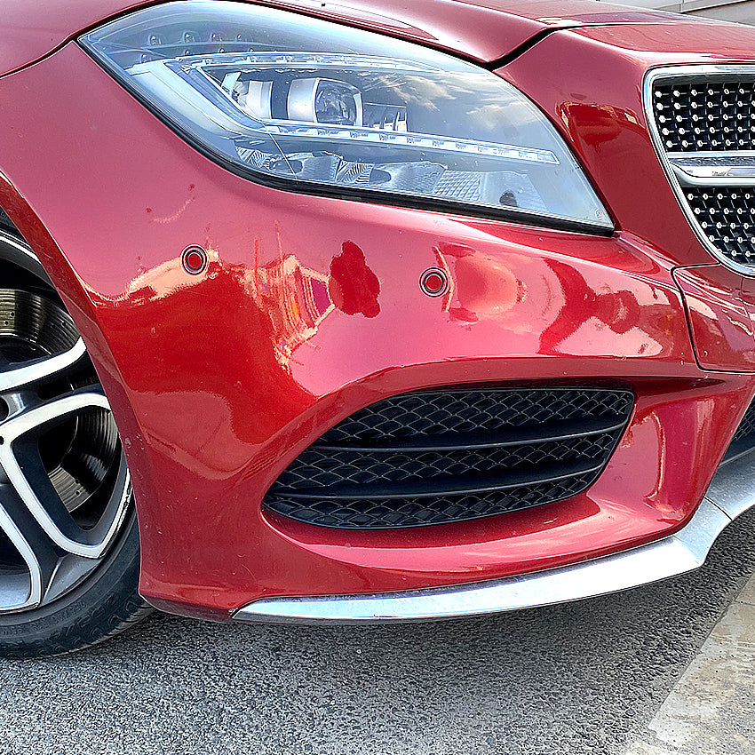 Gloss Black Front Side Grilles for Mercedes Benz C218 CLS 15-18