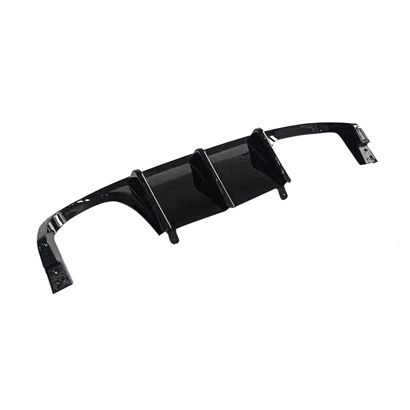 V Style Gloss Black Rear Diffuser for BMW E92 E93 M3 07-13
