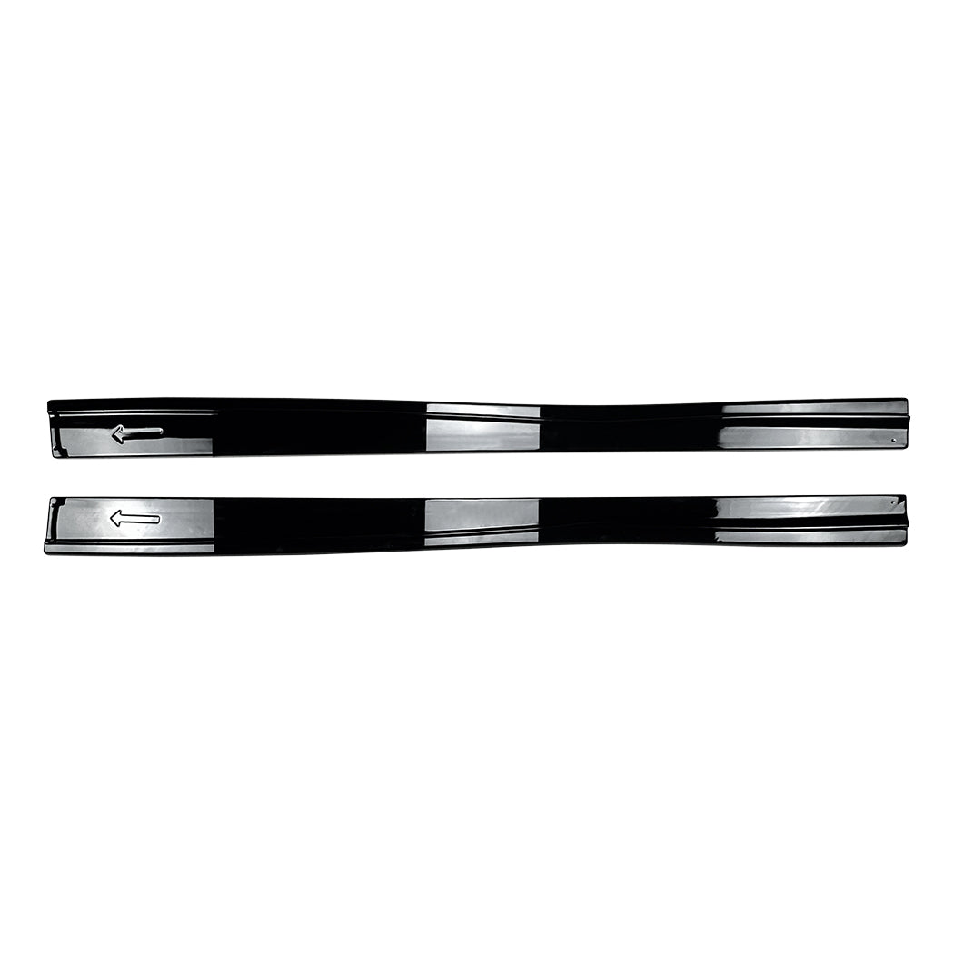 Gloss Black Side Skirts for Ford Fiesta ST B299 MK7 MK7 08-17