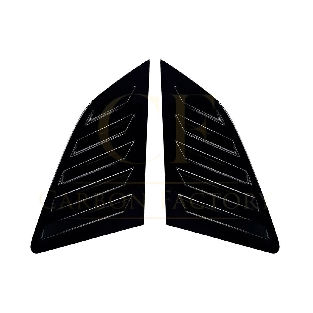 Gloss Black Window Louver Vents for Audi A3 8V S3 Hatchback 13-20 - Carbon Factory