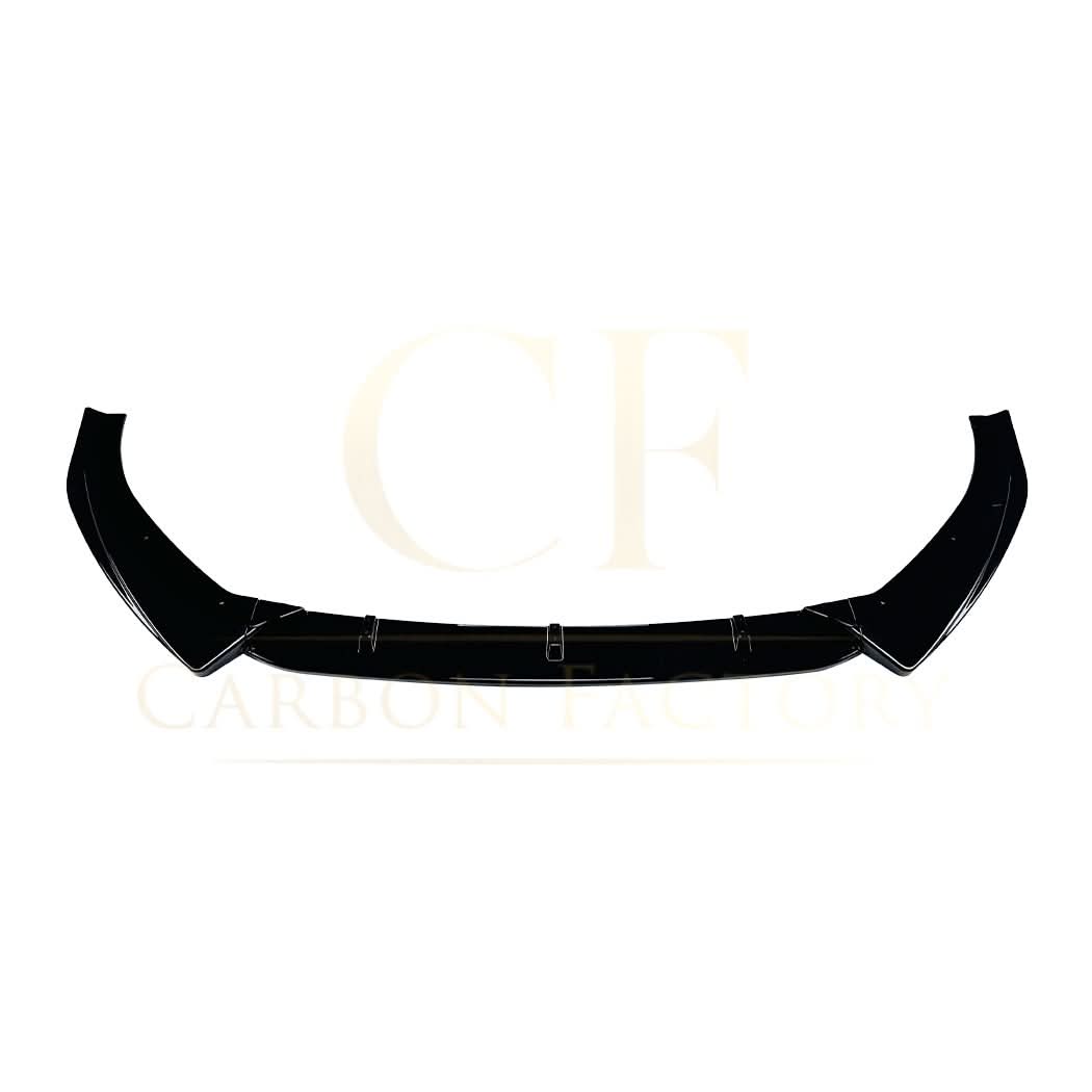 V Style Gloss Black Front Splitter for Audi A3 8V S Line & S3 17-20 - Carbon Factory