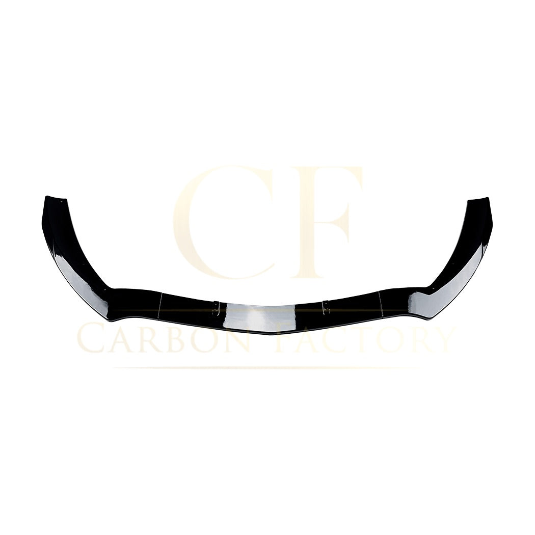 AMG Style Gloss Black Front Splitter for Mercedes Benz W117 CLA Non-AMG 16-19 - Carbon Factory